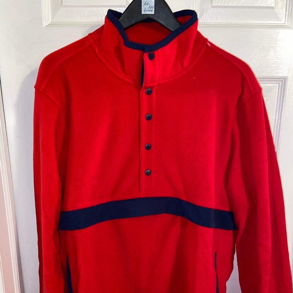 Starter fleece sweater